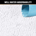 H.VERSAILTEX Pure White Bath Mat Bathroom Rug Bath Rugs for Bathroom Non Slip Bath Mats Extra Thick Chenille Rug 17" x 24" Absorbent Soft Shaggy W...