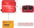LVYUAN 150W Car Power Inverter 12V to 110V AC Car Charger Adapter with 3.1A Dual USB Car Adapter for Plug Outlet Red......