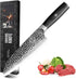 ENOKING 7" Professional Chef Knife – High Carbon Stainless Steel, Ultra-Sharp Japanese Kitchen Knife for Precision Cutting, Ergonomic Handle for B...