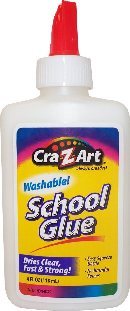 Cra-Z-art Washable School Glue, 4 oz, 1 Bottle (11302)...