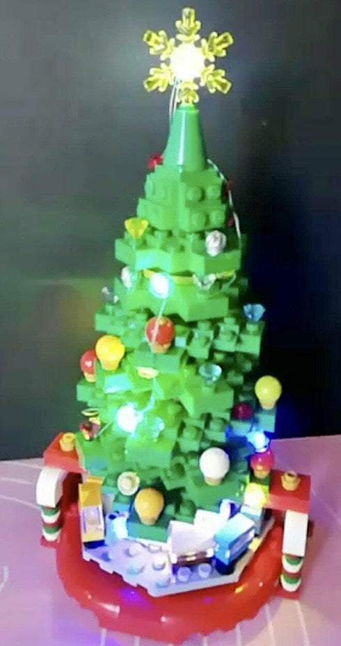 Shining Blocks LED Lighting Kit for Lego 40338 Christmas Tree...