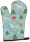 Caroline's Treasures BB4901OVMT Christmas Anatolian Shepherd Oven Mitt Heat Resistant Thick Oven Mitt for Hot Pans and Oven, Kitchen Mitt Protect ...