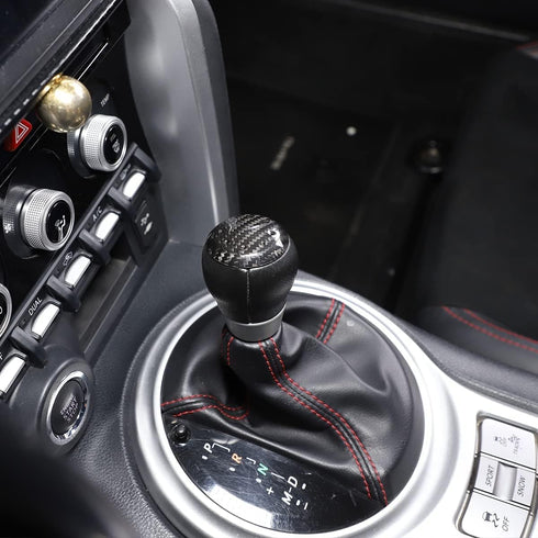 CHEAYAR Shift Knob Head Cover Trim for Toyota 86 Subaru BRZ 2012-2020 Interior Accessories, Car Center Gear Shift Head Cover Trim Made of Real Car...