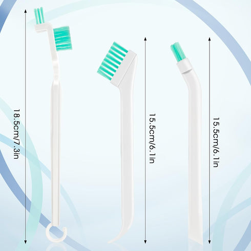 Small Cleaning Brushes for Household 3Pcs Crevice Cleaning Tool Set Tiny Cleaning Brush for Tight Spaces Window Track Kitchen Corner Keyboard Car ...