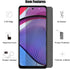 (3+3) For Motorola Moto G Power 5G 2023 (3 Pack) Anti Spy Private Tempered Glass Privacy Screen Protector and (3 Pack) Camera Lens Protector, 2.5D...