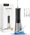 Water Flossers for Teeth, 300ML Cordless Water Flosser, Mornwell 3s Pressure Crescendo Oral Irrigator, Professional Rechargeable Portable Water Fl...
