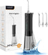 Water Flossers for Teeth, 300ML Cordless Water Flosser, Mornwell 3s Pressure Crescendo Oral Irrigator, Professional Rechargeable Portable Water Fl...