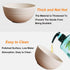 Set of 5 Unbreakable Lightweight Rice Bowl, Premium Wheat Straw Cereal Bowl, Bowl mouth 5.3Inch Soup Bowls, for Cereal, Soup and Fruit, Salad, Noo...