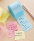 Full Adhesive Roll Sticky Notes, Self-Stick Notes,Width x Length 2 x 300 Inches, 4 Rolls/Pack (Four Colors with Dispensers)...