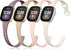 Getino Compatible with Fitbit Sense/Sense 2 Bands/Versa 3/ Versa 4 Bands Women Men, Soft Thin Sport Accessories, Slim Band for Fitbit Versa 3/ Ver...
