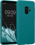 kwmobile Case Compatible with Samsung Galaxy S9 Case - Soft Slim Protective TPU Silicone Cover - Teal Matte...