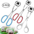3 Pcs Stainless Steel Meat Ballers, AIFUDA Nonstick Meatball Scoop Ball Maker Ice Tongs for Cake Pop, Ice Cream Scoop, Fruit, Cookie Dough, Melon...