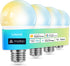Linkind Matter Smart Bulb, Soft White to Daylight Tunable Alexa Light Bulbs, Smart Light Bulbs Work with Apple Home, Alexa, Google Home, 2.4GHz Wi...