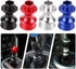Manual Car Gear Shift Knob Adapter,Shift Knob Boot Retainer Adapter Aluminum Alloy Gear Shift Knob Retainer Fit for SubaruBRZD,FT86 GT86,Black...