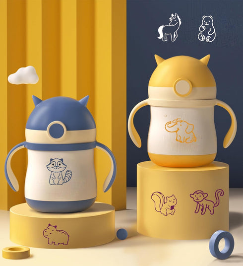 60 Pieces Baby Shower Stencils for Painting Cute Onesie Stencil Reusabl Painting Stencils, Small Animals Stencils Template for Onesies Bodysuit Ba...