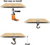 Hotop 6 Pieces Swag Ceiling Hooks Heavy Duty Swag Hanging Plants Toggle Hooks Chandeliers Wind Chimes Ornament Basket Hanger for Ceiling Installat...