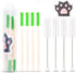 Cleaning Kit for Cat Water Fountain, Cat fountain Brush, with Compressed sponge and Storage Plastic Box, 9 Pack Pet Water Fountain Cleaning Kit...