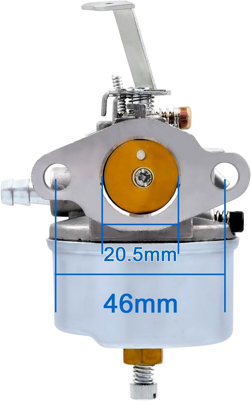 FitBest 632230 Carburetor Tune-up Kit replaces 632272 631828 631067 631067A Universal 520922 fits Tecumseh H30 H50 H60 HH60 HH70 5HP 6HP 4 cycle T...