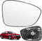 Compatible With Honda Accord 2018 2019 2020 2021 2022 Passenger Right Side Mirror Glass Replacement, Heated Side Rearview Mirror with Backing Plat...