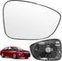 Compatible With Honda Accord 2018 2019 2020 2021 2022 Passenger Right Side Mirror Glass Replacement, Heated Side Rearview Mirror with Backing Plat...
