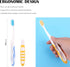 EasyHonor Travel Toothbrush Bulk, Folding Toothbrush with Medium Soft bristles, for Hiking, Camping, Traveling, School, and Home Supplies. (12 Pcs...