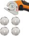 Replacement Rotary Blades Compatible with Worx WX2300 Zipsnip RC2600K,RC2601, RC2602, WX080L, WX081L Model Cutter Blade,New Life for the dull 1-1/...