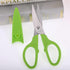 6in Multipurpose Scissors, Stainless Steel Sharp Basic Shears for School Office Home Kitchen Household Craft Supplies w/Protective Cover, Comfort ...