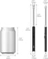 Candle Lighter Electric Rechargeable Arc Lighter with LED Battery Display Long Flexible Neck USB C Lighter (rose gold)...