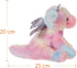Apricot Lamb Toys Plush Colorful Plush Dragon Dinosaur Stuffed Animal Soft Cuddly Perfect for Child (Colorful Plush Dragon, 8 Inches)...