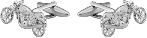 Motorcycle Cufflinks for Men...