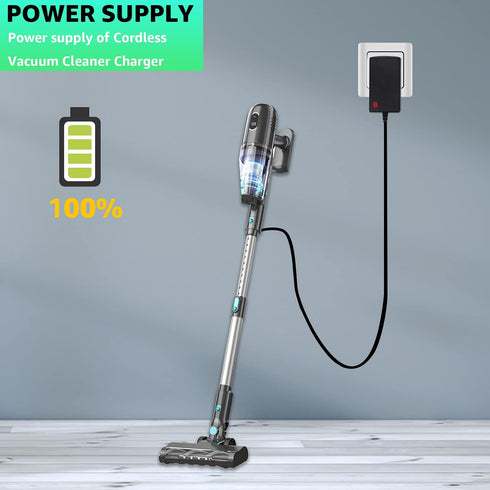 Replacement for Prettycare W100 W200 W300 22.2V 180W Power Adapter Compatible with ORFELD H01 CX11 V20 EV679 H20A EV660 RB666 RB680 EV696P Cordles...