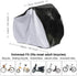 Maveek Bycicle Cover for 2 Bikes Waterproof Cycle Dirt Bike Outdoor Rain Dust Snow Water Wind Sun Resistant UV Protection Winter Summer Cold All W...