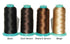 1800 Yard Elastic Nylon Sewing Thread for Wig Makers (Black)...