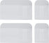 Translucent White Envelope for Earring,Ring,Jewellery,Coin,Stamp,Photo Square Gift Glassine Paper Envelope 50 PCS 2.36"×2.36"(L×W) Texture DIY...