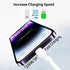 100W Type C Fast Charging Cable, 3.3ft USB C to USB C Charger Cable (White)......