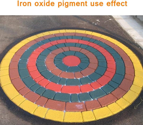 Iron Oxide Powder, Concrete Dye Cement Colors Pigments for Concrete, Tile, Cement, Brick, Paint Coloring, Paving way (4 oz, Yellow)...