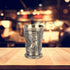 Metal Shot Glasses Vintage Wine Cup with Green Bronze Body Zinc alloy Insert for Home Ornaments KTV Wine Set...