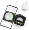 Aluminum Alloy Wireless Charger for Samsung, Foldable 2 in 1 Travel Wireless Charging Station Compatible with Samsung Galaxy S24 S23 Ultra Z Flip ...