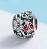 Animals Ladybug Charms for Pandora Bracelets 925 Sterling Silver Flowers Christmas Charm For Bracelets...