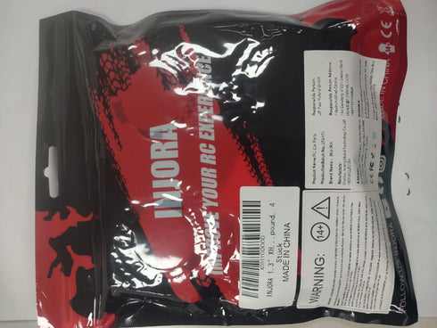 INJORA 1.3" XHX Pin Tires for TRX4m SCX24, 72 * 24mm, S5 Compound, 4PCs...