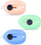 Sonuimy Mini Ceramic Box Cutter, 3pcs Safety Package Box Opener, Retractable Utility Knife Ceramic Blades with Keychain Hole (Pink Green Blue)...