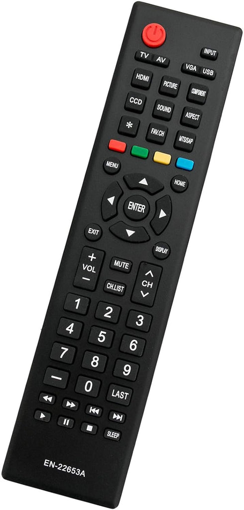 EN-22653A EN22653A Replace Remote Control fit for Hisense LED LCD TV HDTV 32K20D 32A320 39A320 40H3 40K20D 40K24D 40K360M 40K360MN 42A320 46K360M ...