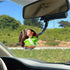 Rear View Mirror, Interior Rear View Mirror Extender, Convex Rear View Mirror with Suction Cup, Anti Glare 360 Degrees Adjustable Wide Angle HD Au...