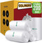 8 Gallon Medium Trash Bags 30 Liter Clear Garbage Bags Kitchen Trash Bags Plastic Wastebasket Trash Can Liners 6 gallon 7 Gallon for Home Office B...