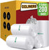 8 Gallon Medium Trash Bags 30 Liter Clear Garbage Bags Kitchen Trash Bags Plastic Wastebasket Trash Can Liners 6 gallon 7 Gallon for Home Office B...