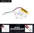 3.7V 200mAh 502025 Lipo Battery Rechargeable Lithium Polymer ion Battery Pack with PH2.0mm JST Connector…...