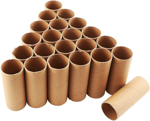 Neworkg 30 Pack Craft Roll - Cardboard Tubes for DIY Crafts,3.9 inches Tall...