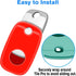Protection Case for Tile Pro 2022 Tracker,4Pack Silicone Soft Cover Bluetooth Tracker with Keychain,Keys Finder & Item Locator Scratch Resistant S...