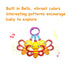 Baby Toys, Cartoon Animal Hanging Rattle Toys, Handbells Baby Rattles, Baby Bed Crib Car Seat Travel Stroller Toys for Infant, Best Birthday Gift ...