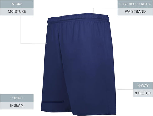 Augusta Sportswear Men's Standard High Five Play90 Coolcore Soccer Shorts, Blue, 3X-Large...